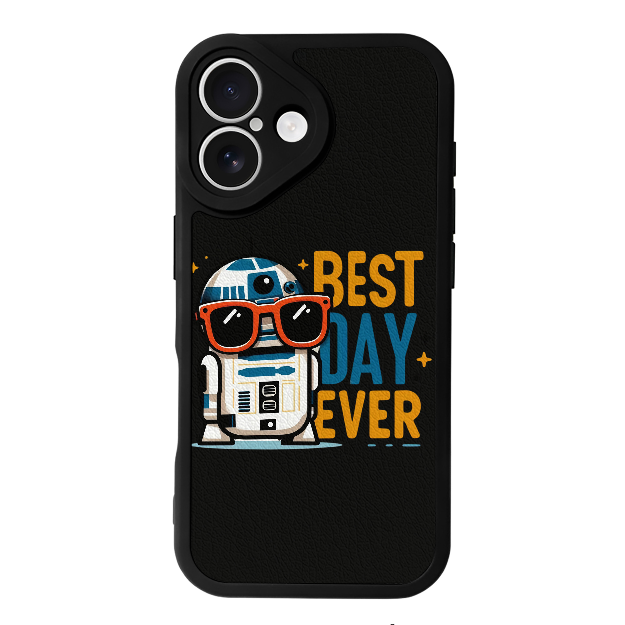（画像用） スター・ウォーズ Star Wars 【iPhone 16シリーズ対応】シリコンスマホケース（レザー調） 材質：シリコン